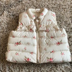 Baby gap vest zip up